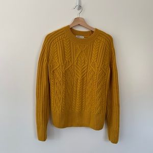 & Other Stories Marigold Wool Knit Sweater